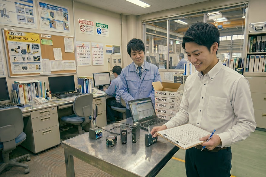 スタッフがご希望日時に訪問イメージ画像